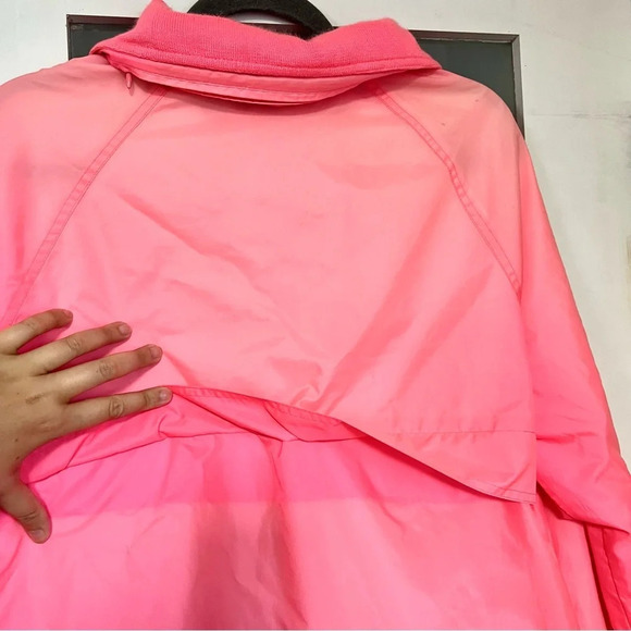 80s Vintage Pacific Trails Pink Lightweight Womens Windbreaker Jacket Size Med - Picture 14 of 14